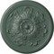 Ekena Millwork Legacy Acanthus Ceiling Medallion (Fits Canopies up to 3 1/2"), 12 3/4"OD x 7/8"P, Cloud Burst CM12LECBF - alternate 1